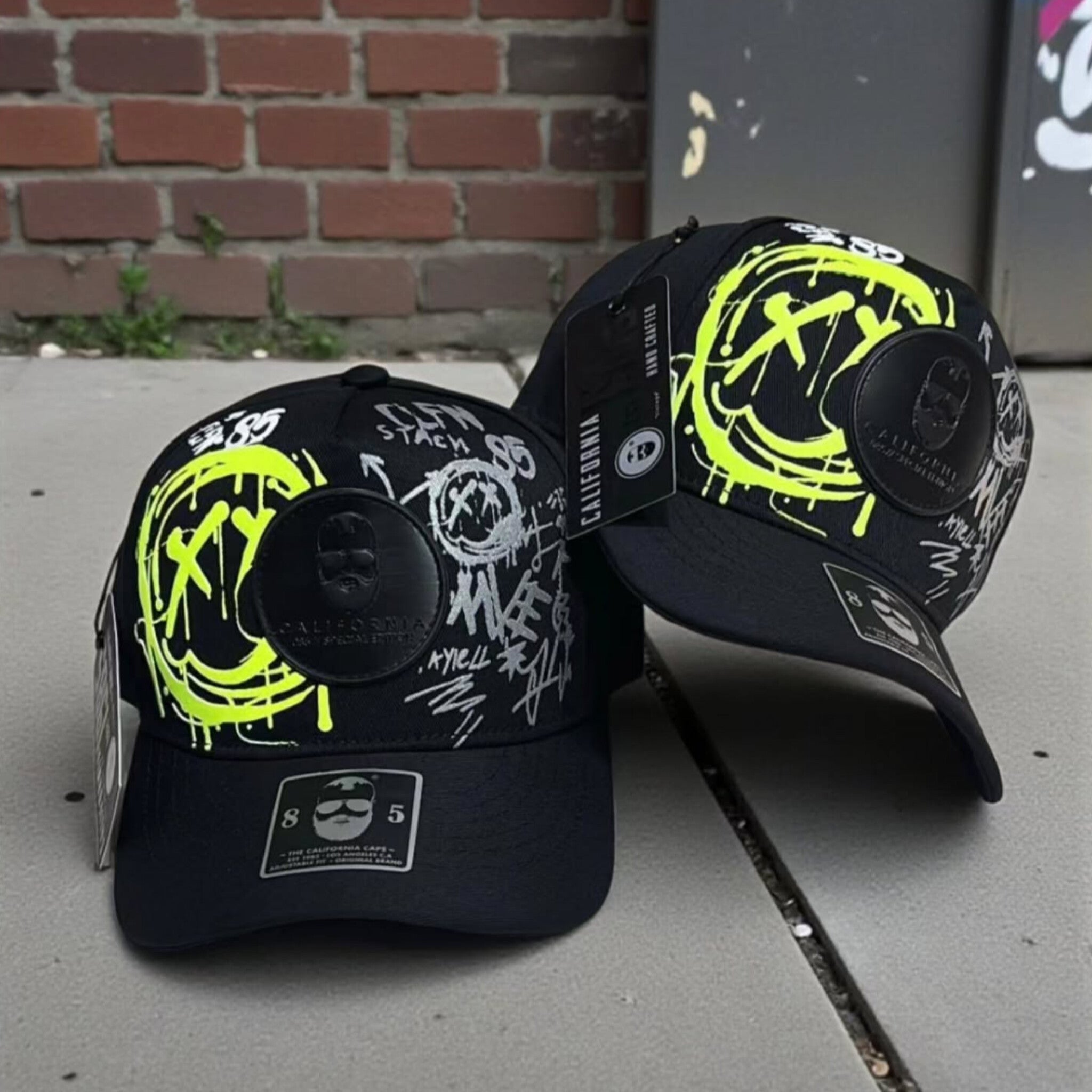 Gorra negra California Caps